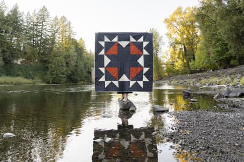 Minnesota Throw | Linens & Bedding by Vacilando Studios. Item made of cotton