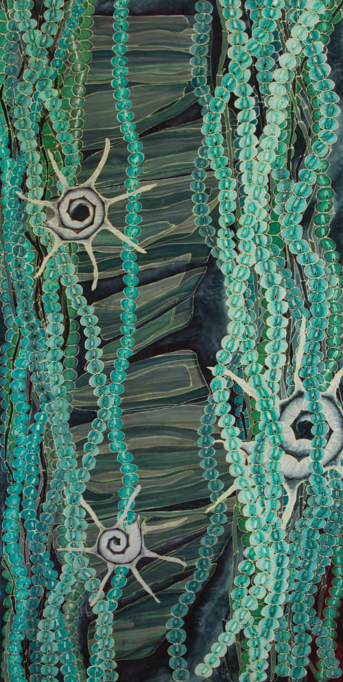 Allstar Algae | Oil And Acrylic Painting in Paintings by Cudra Clover. Item composed of canvas