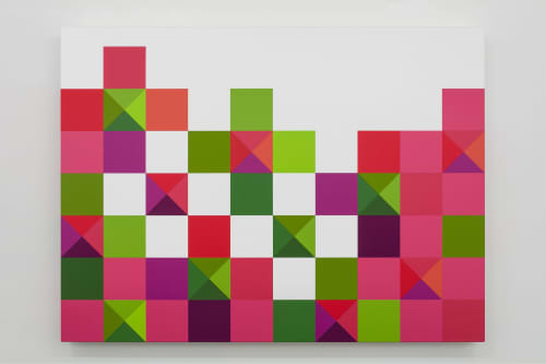 "Big White Cloud", 2022 | Oil And Acrylic Painting in Paintings by Andrew Huffman. Item made of canvas