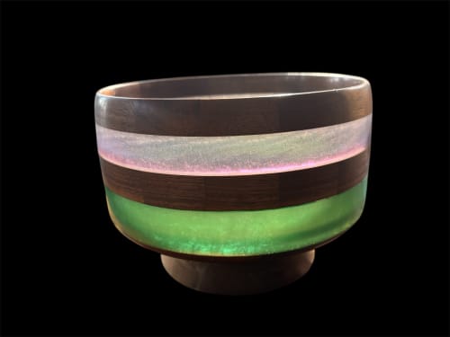 Segmented bowls | Decorative Objects by Rock Richardson. Item composed of wood in contemporary style