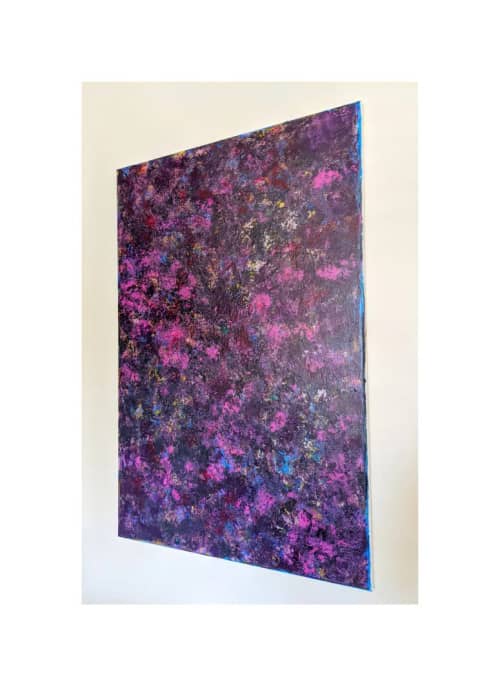 Only the Bold | Oil And Acrylic Painting in Paintings by Soulscape Fine Art + Design by Lauren Dickinson. Item composed of canvas