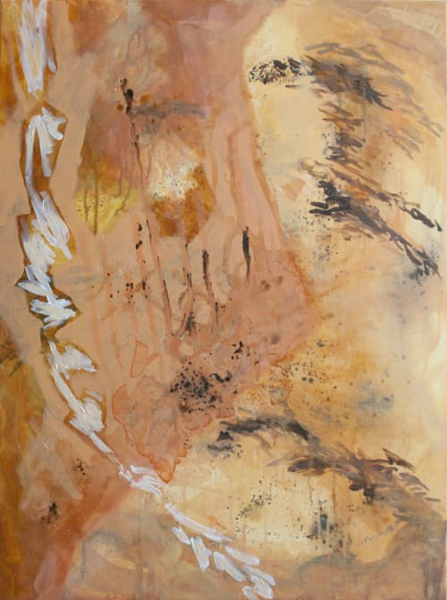 First Frost | Oil And Acrylic Painting in Paintings by PUGMATIK. Item made of canvas works with contemporary style