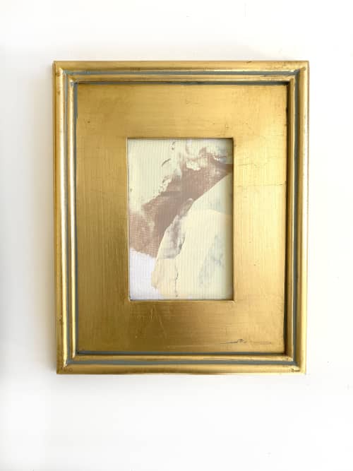 'Key Lime Pie' Framed Mini Painting | Oil And Acrylic Painting in Paintings by Jessalin Beutler
