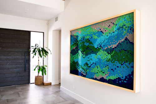 Cloud Break | Mixed Media by Corrie in Color