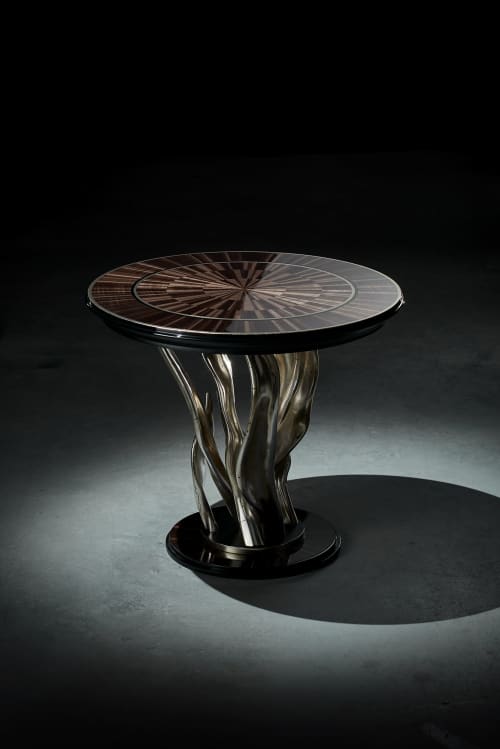 'Tobacco' Coffee table | Tables by Egle Mieliauskiene. Item made of wood