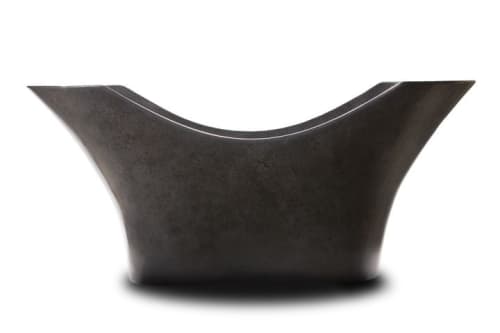 Airah | Water Fixtures by Igneous Bath | Bridger Kitchens in Bozeman. Item made of concrete