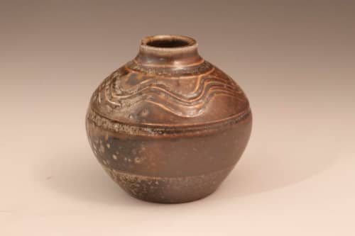 Bud Vase | Vases & Vessels by Hamish Jackson Pottery. Item composed of stoneware