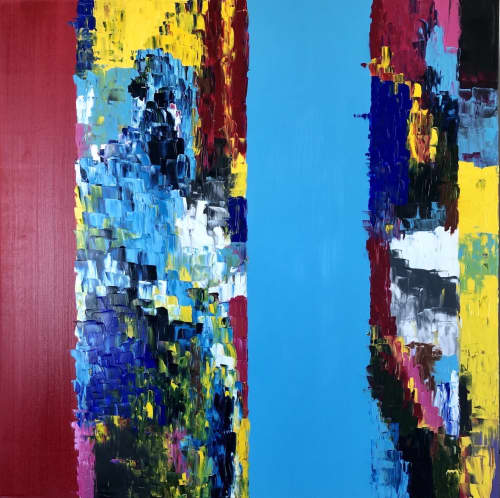 Revival | Oil And Acrylic Painting in Paintings by Hugo Auler Jr. Art. Item composed of canvas and synthetic