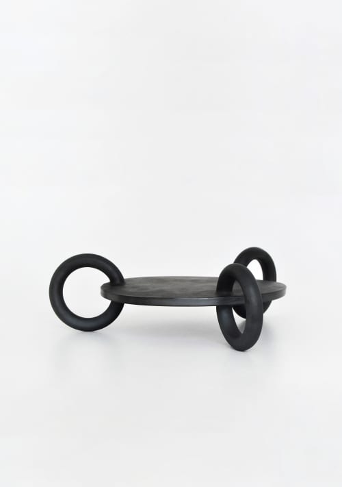 Large Serving Platter Guculia. Trinity | Serveware by Creating Comfort Lab. Item composed of ceramic