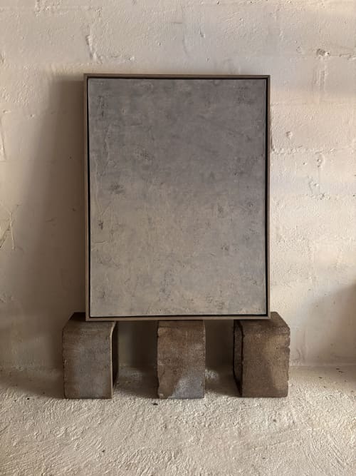 Nowhere No. 3 | Oil And Acrylic Painting in Paintings by Brooke Noel Morgan. Item composed of canvas and synthetic in minimalism or contemporary style