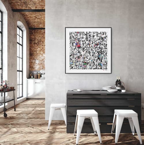 Praying for the world - Fine art Giclée print | Prints by Xiaoyang Galas. Item composed of paper