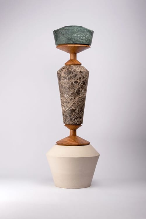 Destini Incrociati A+C+01+01+D | Ornament in Decorative Objects by gumdesign. Item made of marble works with modern style