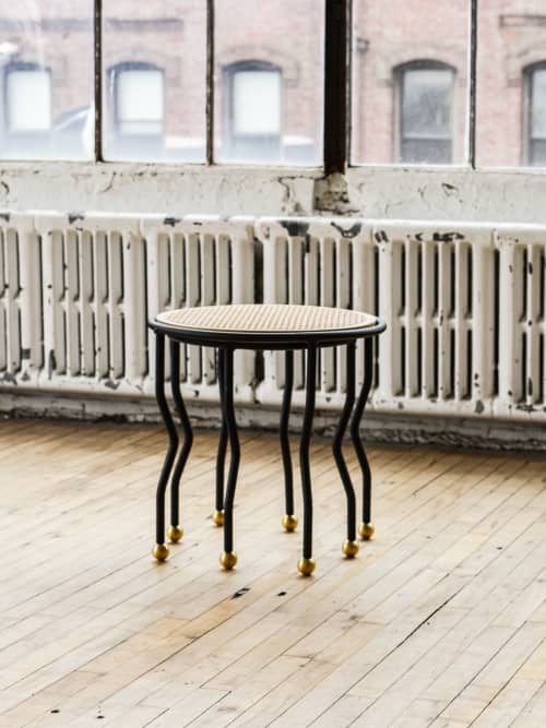 Coco Nesting Stool Set | Side Table in Tables by Cheyenne Concepcion. Item made of oak wood & steel