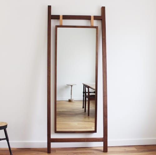 Camila Mirror | Decorative Objects by Oxford Street Furniture | Private Residence | Philadelphia, PA in Philadelphia. Item composed of wood and glass