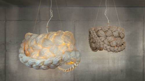The Bride Pendant Light | Pendants by Marie Burgos Design and Collection | d&d Building in New York. Item composed of paper