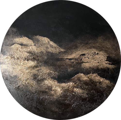 Quiet rebel #2 | Mixed Media in Paintings by Francesca Borgo. Item composed of canvas compatible with minimalism and contemporary style
