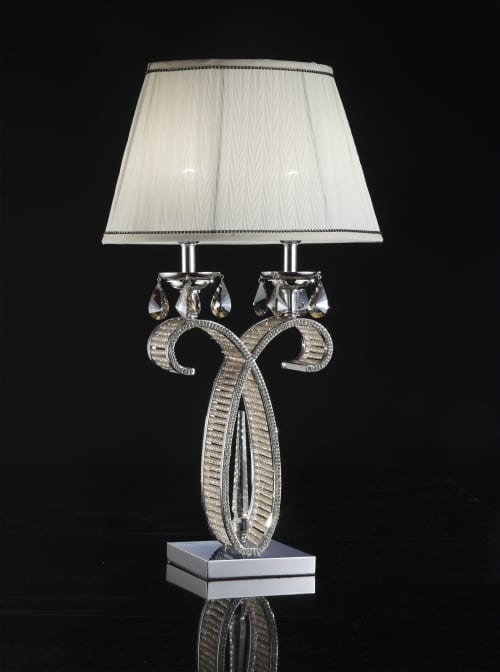 Tl8555 | Table Lamp in Lamps by Gallo. Item made of metal with glass