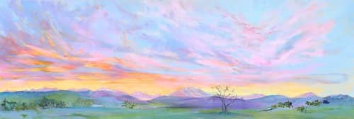 Giclée print of Babe's Sunset | Prints in Paintings by Jessica Marshall / Library of Marshall Arts