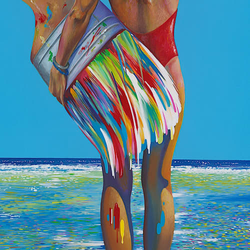 Surf Painter | Paintings by Rick Garcia