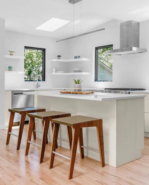 Unlock Counter Stool | Chairs by Housefish. Item made of maple wood