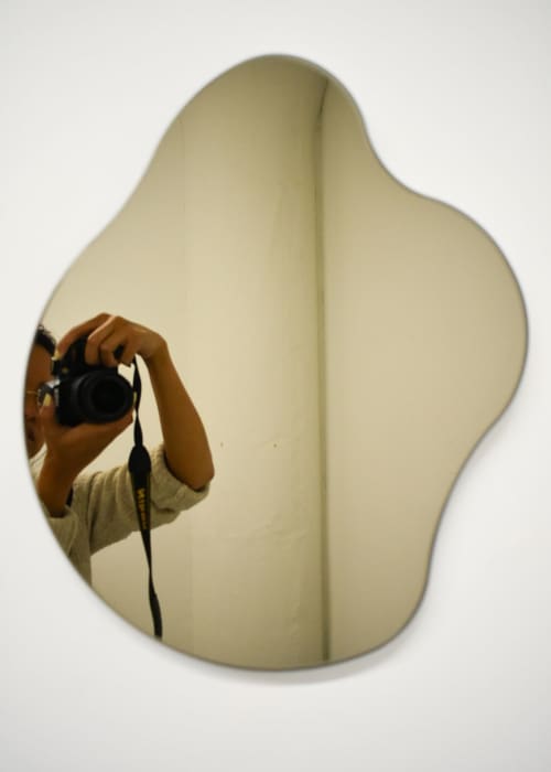 Isla Bronze Glass Mirror 3 by Cheyenne Concepcion Wescover