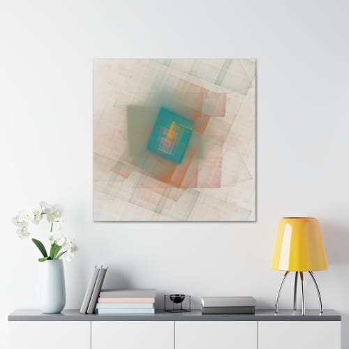 ArtDeco 35757 | Prints by Rica Belna. Item composed of canvas in art deco style