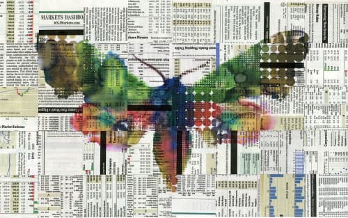 Nimbus | Mixed Media by Phillip Hua. Item composed of paper and synthetic