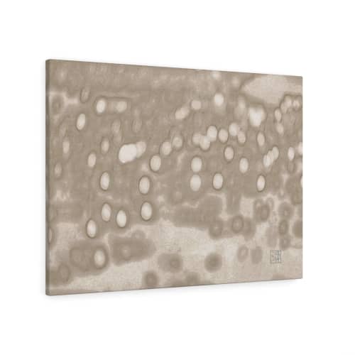 Circa 3780 | Prints in Paintings by Petra Trimmel. Item composed of canvas & metal