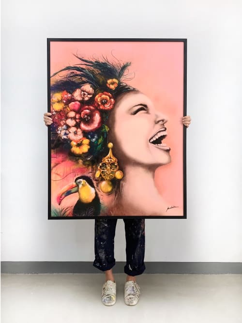 Elsa do Brasil Art Print | Prints by Elsa Jeandedieu Studio. Item composed of paper