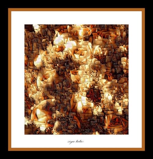 Vintage Windows (2023) | Digital Art in Art & Wall Decor by Ziya Tatar. Item made of canvas & metal