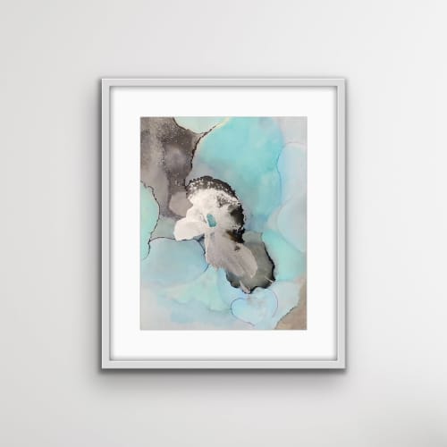 Silver Bells | Oil And Acrylic Painting in Paintings by Barbara Rubenstein. Item composed of canvas