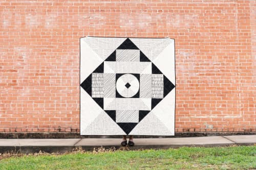 Kinsa Cocha | Little Korboose X Vacilando Quilting Co. Throw | Linens & Bedding by Vacilando Studios. Item composed of cotton