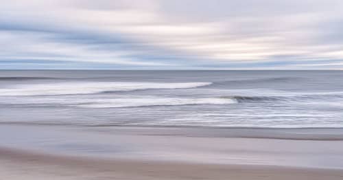 Waves Water Clouds | Photography by Judy Reinford. Item made of paper