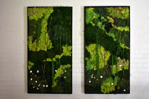 And into the forest I go, to lose my mind and find my soul. | Wall Sculpture in Wall Hangings by Mona King
