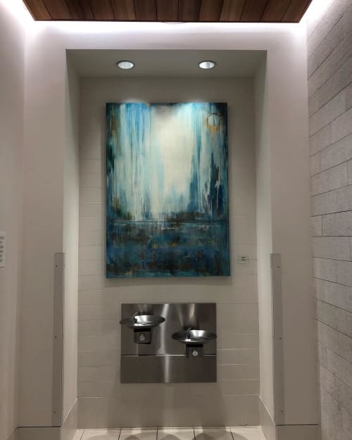 Eclipse III | Paintings by Mike Perry Fine Art | Nordstrom St. Johns Town Center in Jacksonville