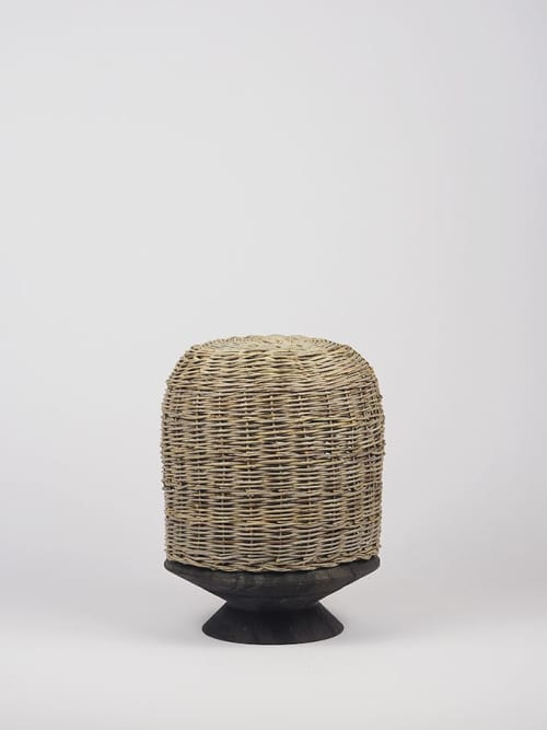 Canestrella | Decorative Bowl in Decorative Objects by gumdesign. Item composed of wood and stone in modern style