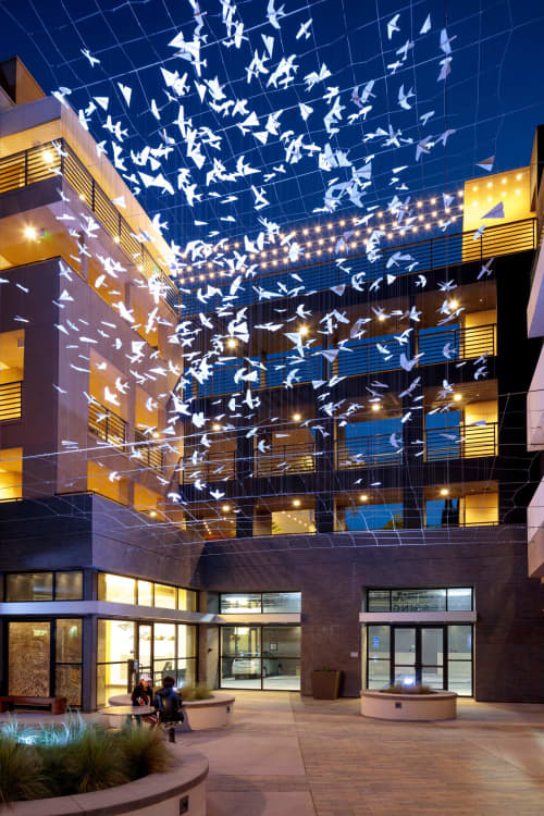 Connecting Flights by Kipp Kobayashi at The Hudson Apartments, a