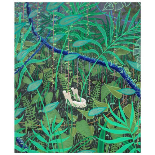 Mandibola | Oil And Acrylic Painting in Paintings by MARCANTONIO. Item made of canvas