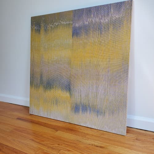Caught Up - Commission | Tapestry in Wall Hangings by Jessie Bloom Studio. Item made of cotton