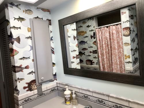 Shoal Wallpaper | Wall Treatments by MM Digital Designs Ltd.. Item made of paper