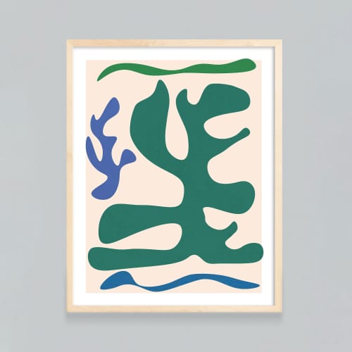 Dream Sequence #7 - Abstract print | Prints by Capricorn Press. Item made of paper works with minimalism & modern style