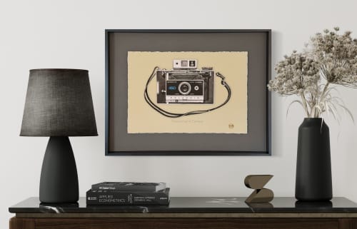 Polaroid Land Camera | Photography by Rick Szczechowski Photography Inc.. Item compatible with modern style