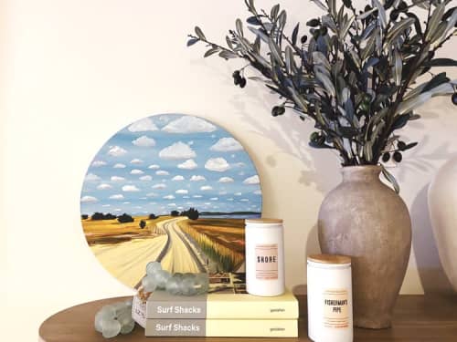 My Sweet Imagination | Oil And Acrylic Painting in Paintings by Neon Dunes by Lily Keller. Item composed of canvas