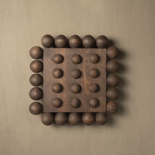 Sphere I Wall Hanging | Wall Sculpture in Wall Hangings by Meso Goods. Item composed of wood in contemporary style