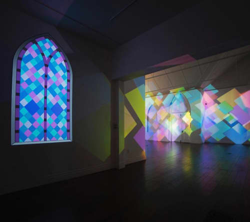 Light Installation | Lighting by Damien Gilley Studio | Foothills Art Center in Golden. Item made of glass