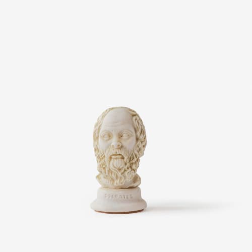 Socrates Bust 'Ephesus Museum' | Sculptures by LAGU. Item composed of marble