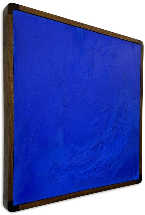 Vivid | Mixed Media in Paintings by El Løvaas. Item composed of canvas