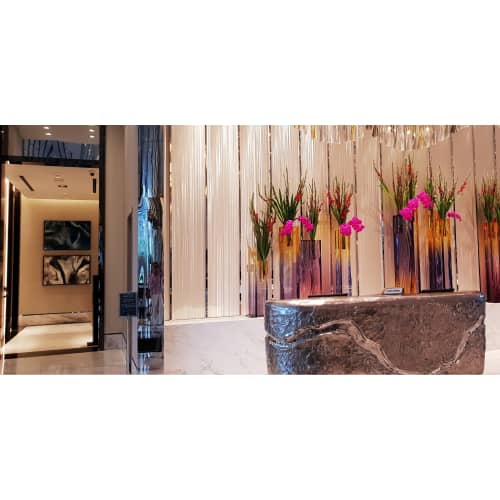 Eos & Aura | Paintings by Olivia Collins Art and Design | Crown Sydney in Barangaroo