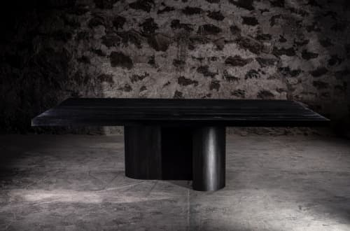 S Dining Table | Tables by NO AGE FURNITURE STUDIO. Item made of oak wood compatible with contemporary style