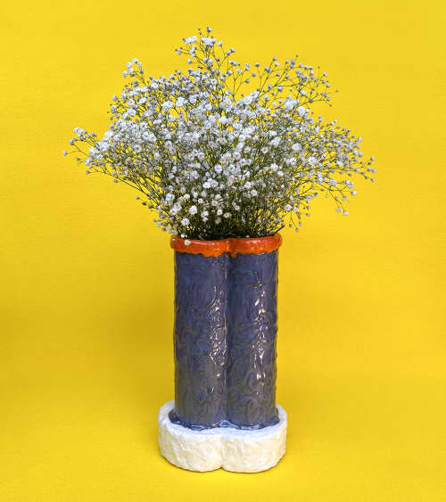 Tubo Triple Radial flower vase | Vases & Vessels by Algo Studio. Item works with contemporary style
